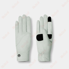 light gray split finger glove